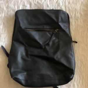 Black backpack
